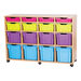 Mobile Storage W\/ 16 Trays  hi\-res