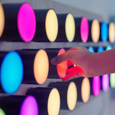 Rotating Colour Spectrum Light Panel  hi\-res