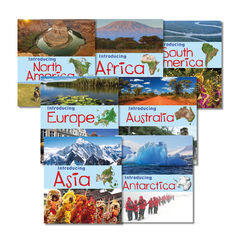 Introducing Continents Books KS1 7pk  hi-res