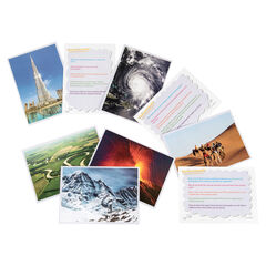 Physical and Human Geography Activity Cards 20pk  hi-res