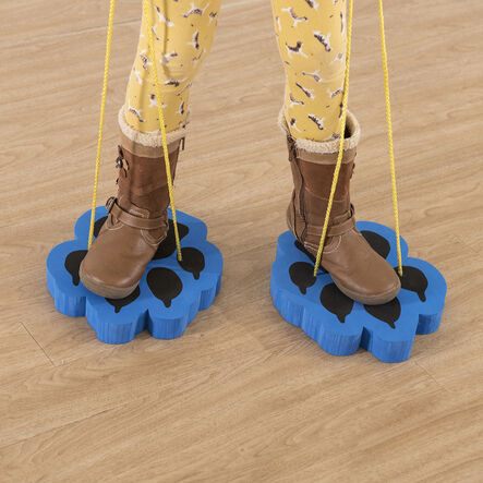 Six Colour Giant Foam Stilts  hi\-res