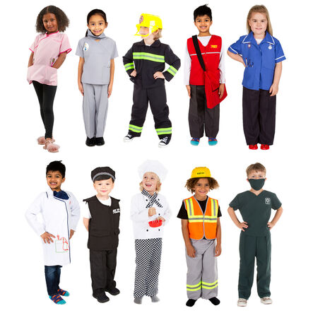 Community Jobs Role Play Costumes 3\-5yrs 10pk  hi\-res