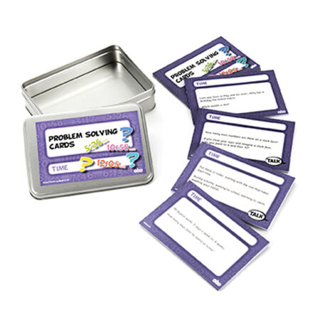TTS Time Problem Solving Cards 100pcs  hi\-res