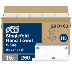 TORK&reg; Advanced Soft Singlefold Hand Towels 2 Ply 15pk  hi-res