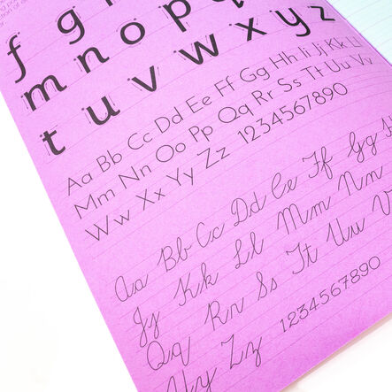 A4 Tinted Handwriting Book Ruled Blue 32pg 25pk  hi\-res