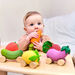 Oli \x26 Carol Rubber Fruit \x26 Vegetable Vehicles 6pk  hi\-res