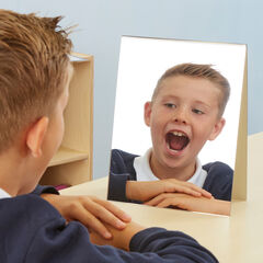 Double Sided Self Portrait Mirror H13 x W22 x L29cm  hi-res