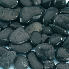 Moonstone Black Pebbles 1kg  hi-res