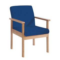 Meavy Reception Seating Blue Without Arms  hi-res