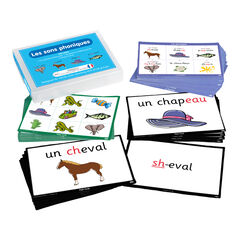 TTS French Phonics Vocabulary Builder Activity Cards 46pk  hi-res