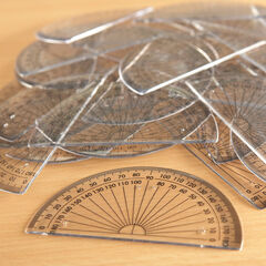 180 Degree Protractor Packs  hi-res