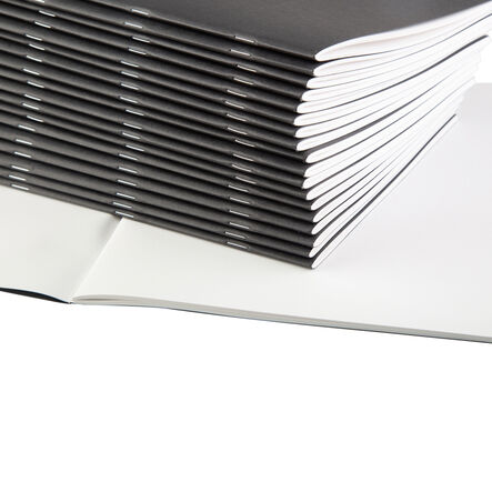 Plain Stapled Sketchbooks Portrait 140gsm  hi\-res