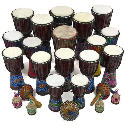 Large Djembe Drums 24 Players  hi\-res
