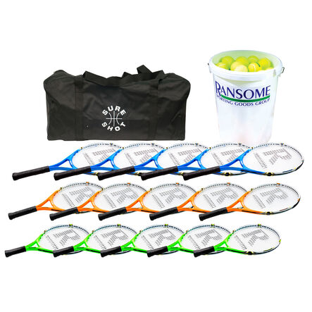 Ransome Primary Tennis Rackets \x26 Balls Kit  hi\-res
