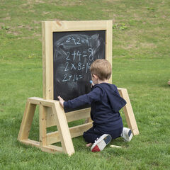 Outdoor Wooden Chalkboard Frame  hi-res