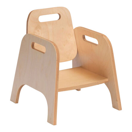 Solid Beech Infant Chairs Seat height 140mm 2pk  hi\-res