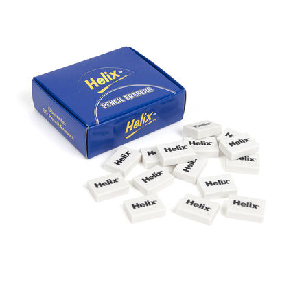 Helix White Erasers 60pk  hi\-res
