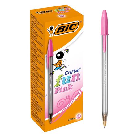 Bic Cristal Fun Ballpoint Pens 20pk  hi\-res