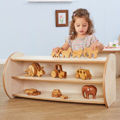 Toddler Mini Two Shelf Unit  hi-res