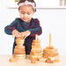 TTS Wooden Manipulative Stacking Pyramids  hi\-res