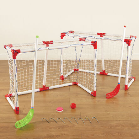 Hockey \/ Football Goals Complete Set  hi\-res