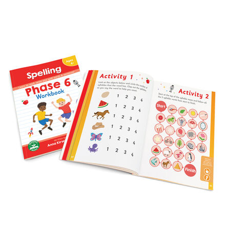 Letters and Sounds Workbooks Phase 1\-6  hi\-res