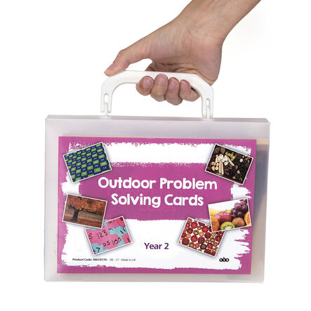 TTS Outdoor Maths Problem Solving Cards A5 Group Set  hi\-res