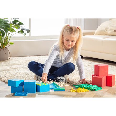 Re\-Plastic Base Ten Class Set 184pcs  hi\-res