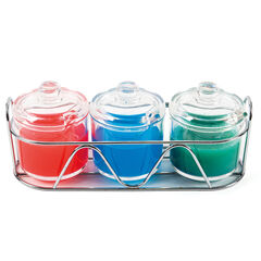 TTS Clear Acrylic Jar Set 3pcs  hi-res