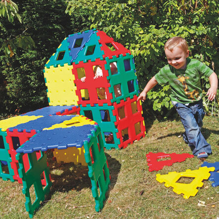 Polydron Giant Shape Recycled Construction Set  hi\-res