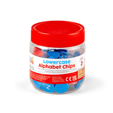 Lowercase Alphabet counters  hi\-res