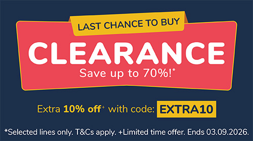 Clearance save up to 70%